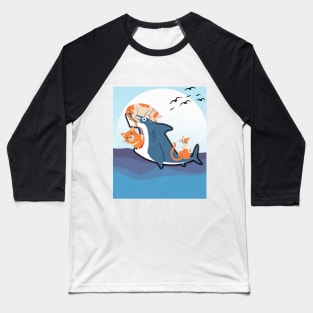 Fearless Felines Baseball T-Shirt